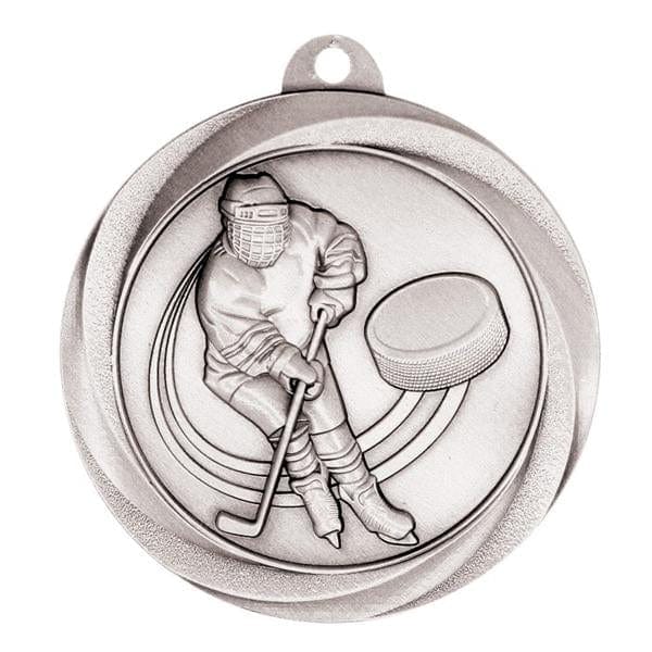 Hockey Medallion - Vortex Hockey - Silver 2