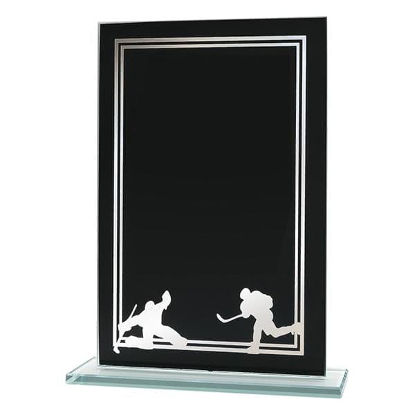 Hockey Plaque - Glass Hockey Award (A3554) - Quest Awards