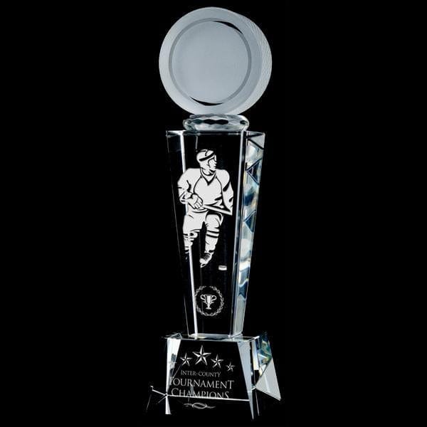 Hockey Trophy - Crystal - Vapour (A3371) - Quest Awards