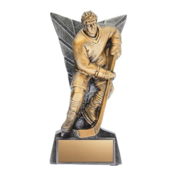 Hockey Trophy -Delta Series- Solid Resin Hockey Trophy - Male (A5106) Hockey Trophy Quest Awards - Trophy