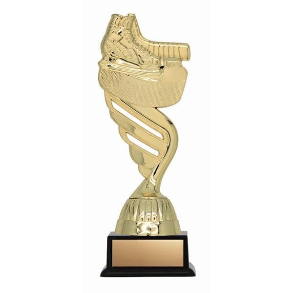 Hockey Trophy - Twister Series Skate, Stick and Puck (A2725) - Quest Awards