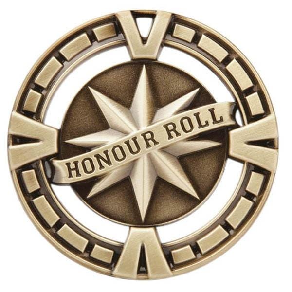 Honor Roll Medallion - Varsity Sports Medals -  2 1/2