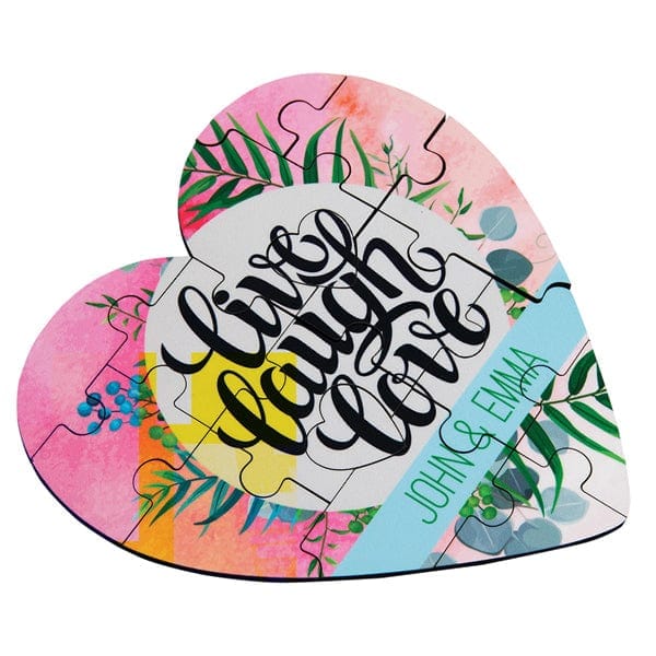 Jigsaw Puzzle - Personalized Heart Shaped 7.9
