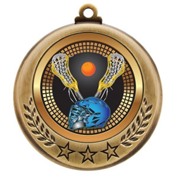 Lacrosse Medallion - Spectrum Series - 2 3/4