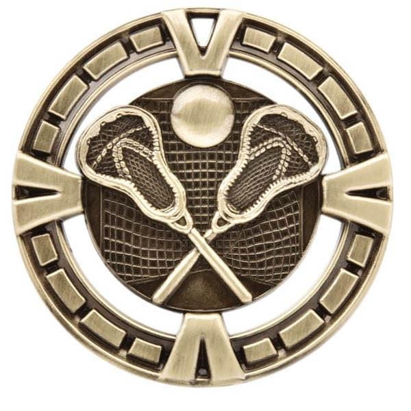Lacrosse Medallion - Varsity Sports Medals - 2 1/2