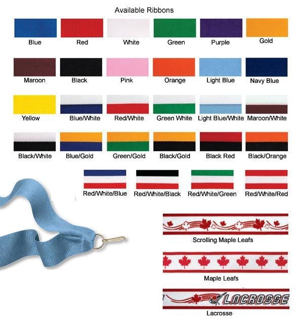 Lacrosse Medallion - Varsity Sports Medals - 2 1/2