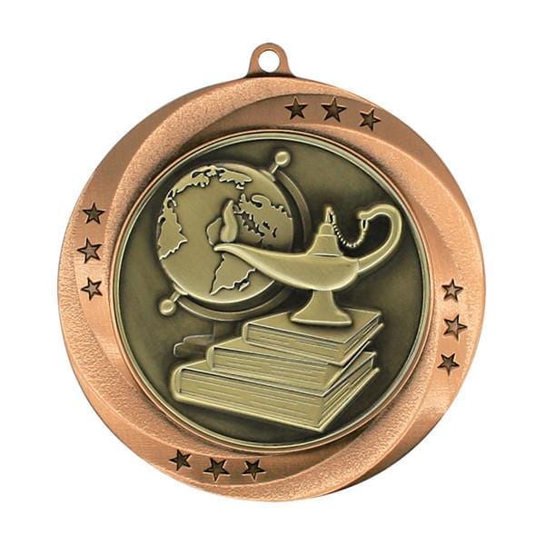 Lamp of Knowledge Medallion - Matrix Series - 2 3/4
