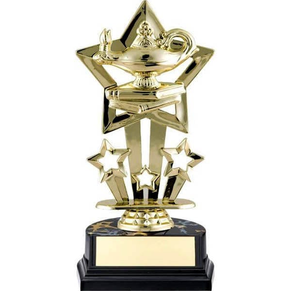 Lamp of Knowledge Trophy - Superstar Economy (A2773) - Quest Awards