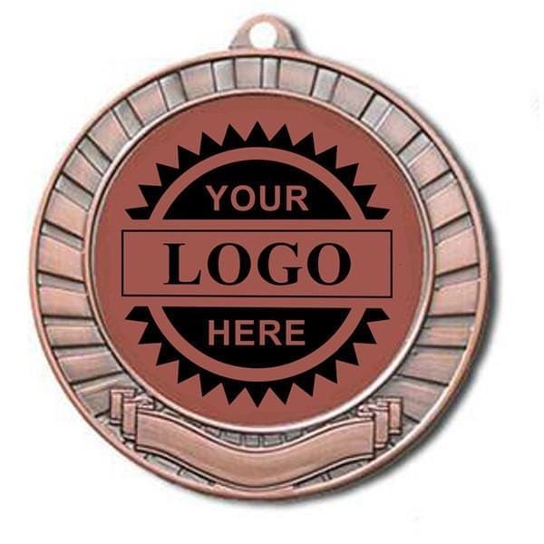 Logo Insert Medal - BRONZE Banner - 2 3/4