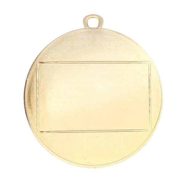 Logo Insert Medal - GOLD Iron Wreath Boarder - Black Engraving - 2 5/8