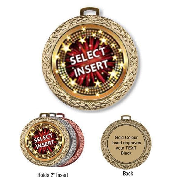 Medallion - Insert Medal - Weave - 2 1/2