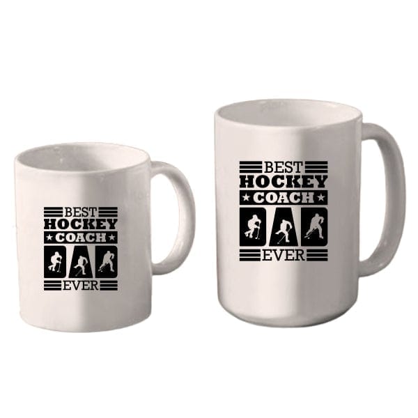 Mug Hockey - Best Hockey Coach Ever (A3931) Coffee Mug Quest Awards - Mug