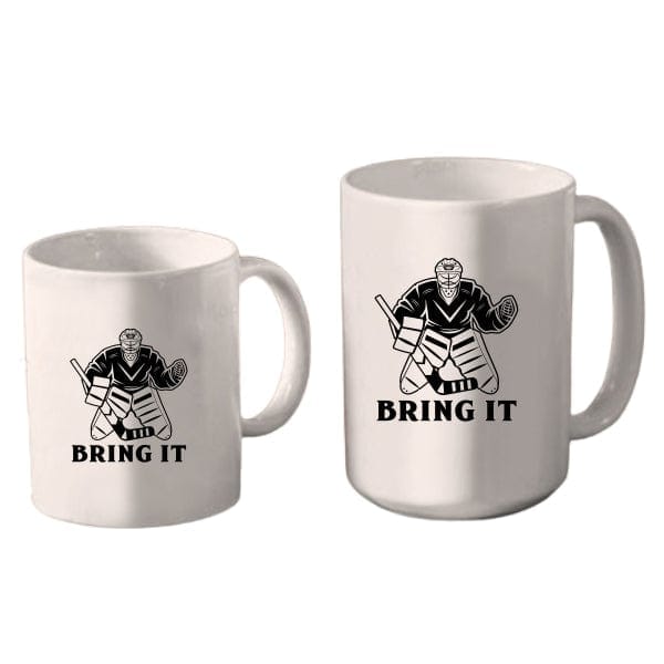 Mug Hockey - Goalie Bring It (A3950) Coffee Mug Quest Awards - Mug