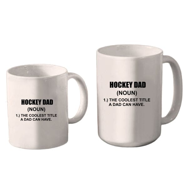 Mug Hockey - Hockey Dad Noun (A3937) Coffee Mug Quest Awards - Mug