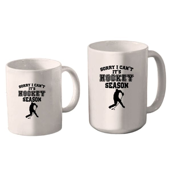 Mug Hockey - Sorry It's Hockey Season (A3913) Coffee Mug Quest Awards - Mug