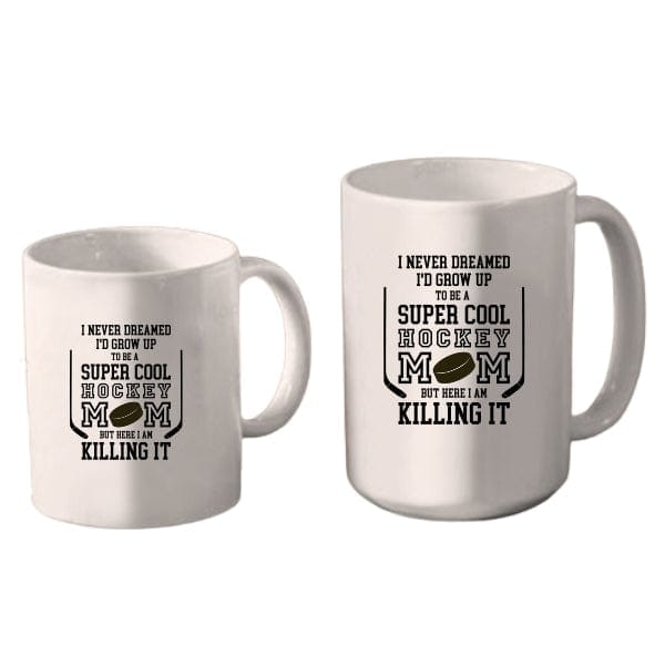 Mug Hockey - Super Cool Hockey Mom (A3940) Coffee Mug Quest Awards - Mug