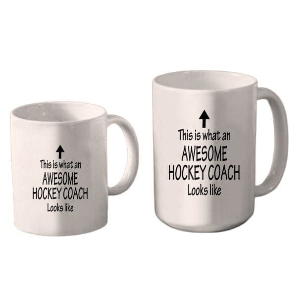 Mug Hockey - This Is What an Awesome Hockey Coach Looks Like (A3904) Coffee Mug Quest Awards - Mug