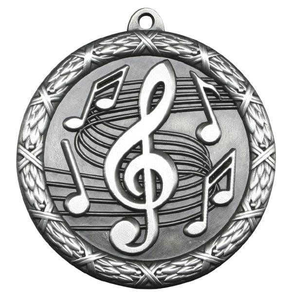 Music Medallion - Classic Heavyweight Medals -  2 1/2