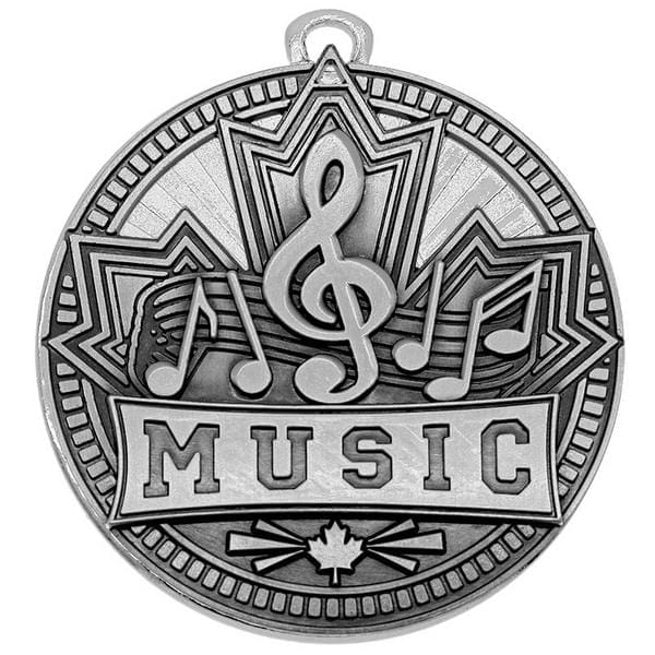 Music Medallion Patriot 2 3/4