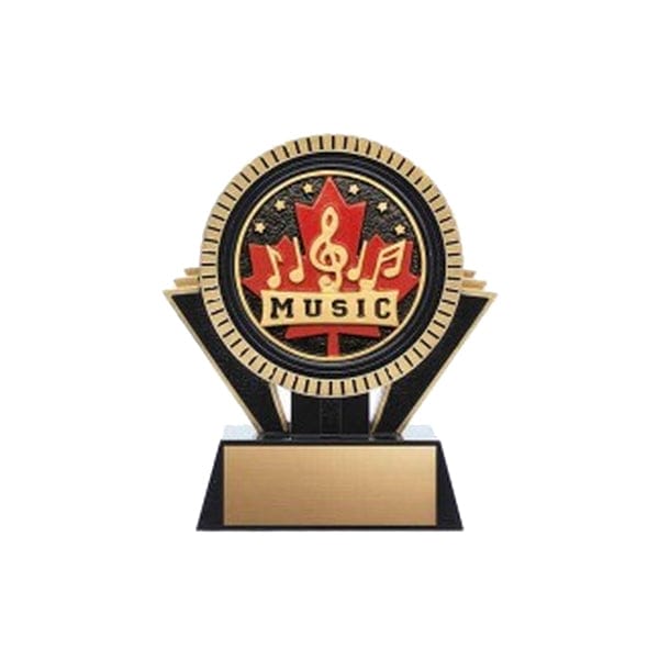 Music Trophy - Patriot Series (A6142) Achievement Quest Awards - Trophy