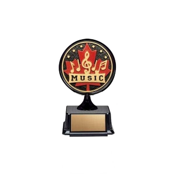 Music Trophy - Patriot Series (A6142) Achievement Quest Awards - Trophy