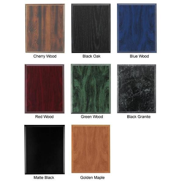 Plaque - Colour Sublimated Plaques 5 sizes - Gold Background (A5100) Plaque Quest Awards - Plaque