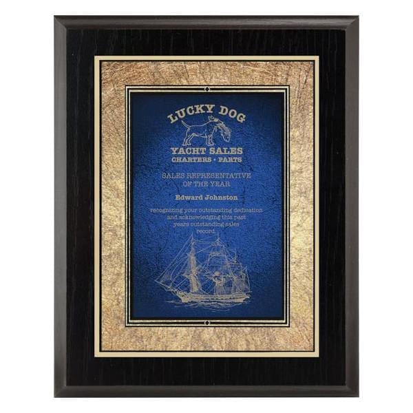 Plaque - Focus Series - Blue (A2911) - Quest Awards