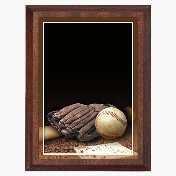 Plaque - Specialty - Baseball (A3868) Plaque Quest Awards - Plaque
