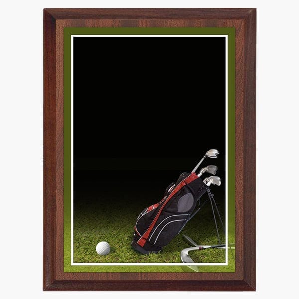 Plaque - Specialty - Golf (A3870) Plaque Quest Awards - Plaque