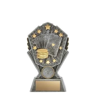 Poker Trophy - Cosmos - 3 Sizes (A3667) - Quest Awards