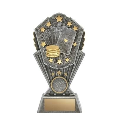 Poker Trophy - Cosmos - 3 Sizes (A3667) - Quest Awards