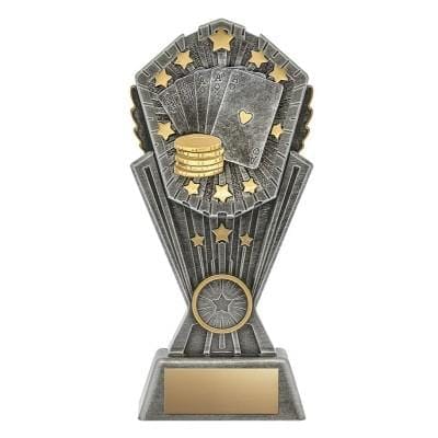 Poker Trophy - Cosmos - 3 Sizes (A3667) - Quest Awards