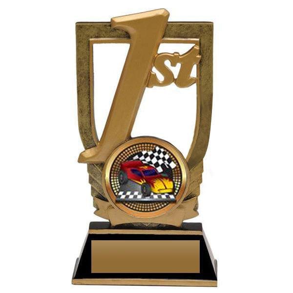Racing Trophy - 1st Place Trophy with 2