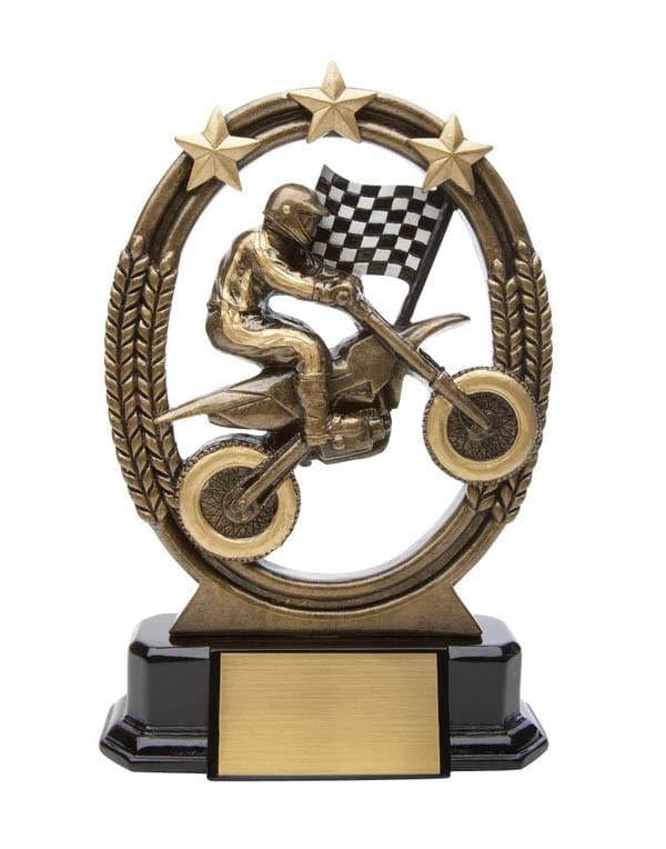 Racing Trophy - Tri-Star Motocross (A2944) - Quest Awards