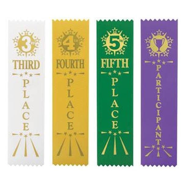 Ribbon - Placement Ribbon 1st - 5th Place (A2949) - Quest Awards