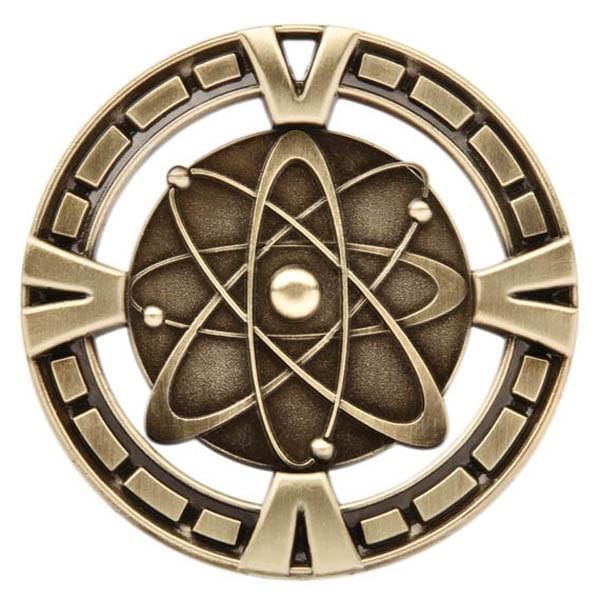 Science Medallion - Varsity Sports Medals - 2 1/2
