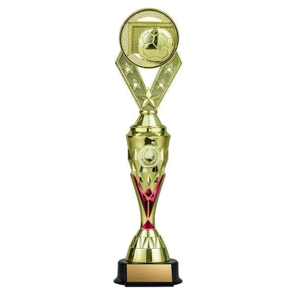 Soccer Trophy - Alpha Gold or Silver Soccer - 2 Sizes (A3555) - Quest Awards