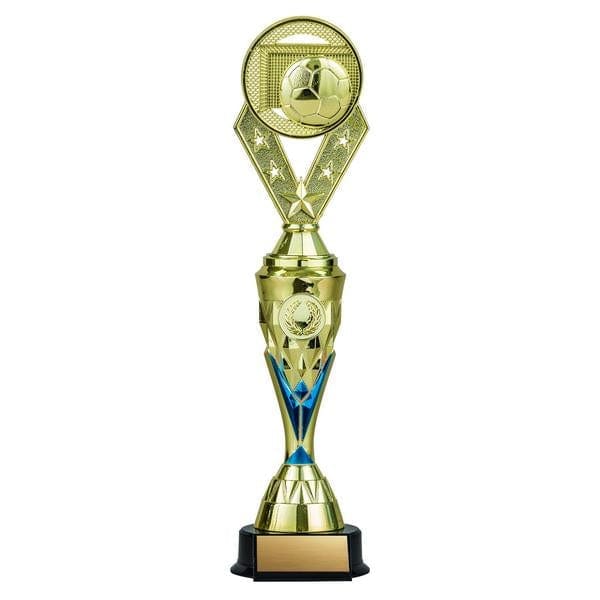 Soccer Trophy - Alpha Gold or Silver Soccer - 2 Sizes (A3555) - Quest Awards