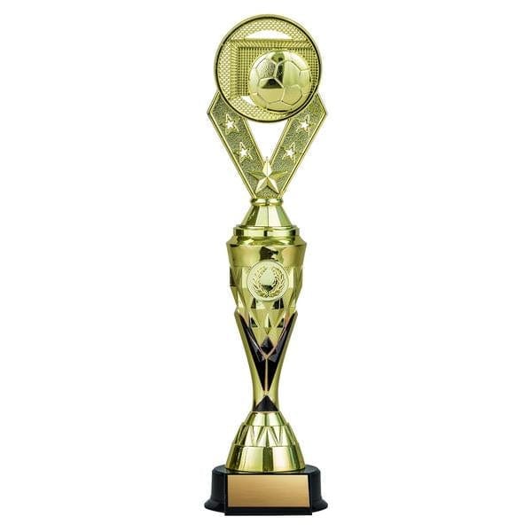Soccer Trophy - Alpha Gold or Silver Soccer - 2 Sizes (A3555) - Quest Awards
