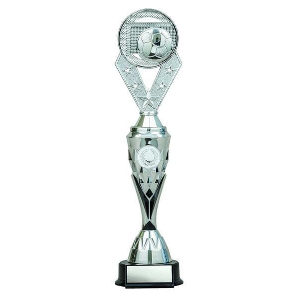 Soccer Trophy - Alpha Gold or Silver Soccer - 2 Sizes (A3555) - Quest Awards
