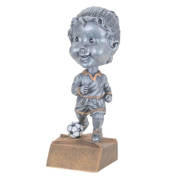 Soccer Trophy - Bobble Head - Girls (A3008) - Quest Awards