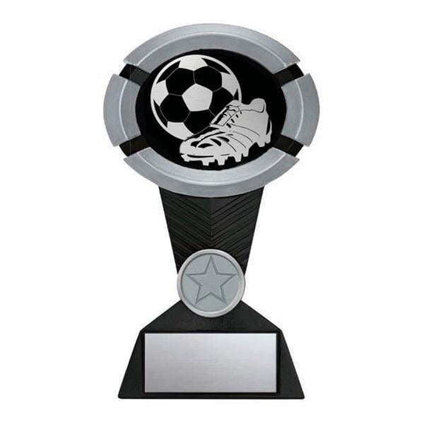 Soccer Trophy - Impact Black and Silver (A3024) - Quest Awards