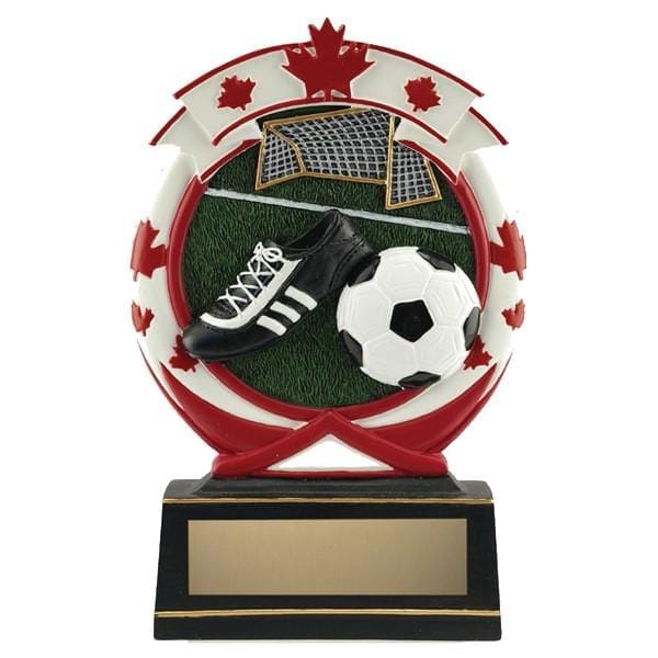 Soccer Trophy - Maple Leaf (A3031) - Quest Awards