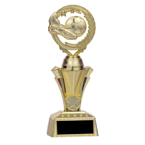 Soccer Trophy - Nexus Twister - Bright Gold - 3 Sizes (A3222) - Quest Awards
