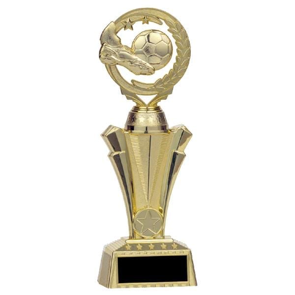Soccer Trophy - Nexus Twister - Bright Gold - 3 Sizes (A3222) - Quest Awards
