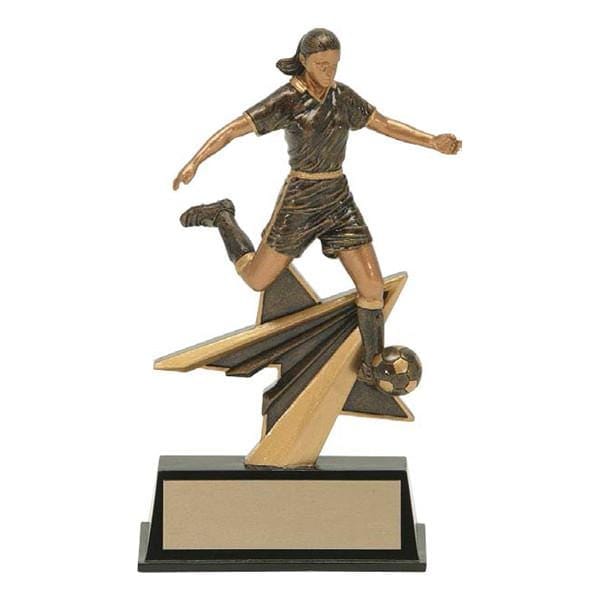 Soccer Trophy - Star Power Female (A3055) - Quest Awards