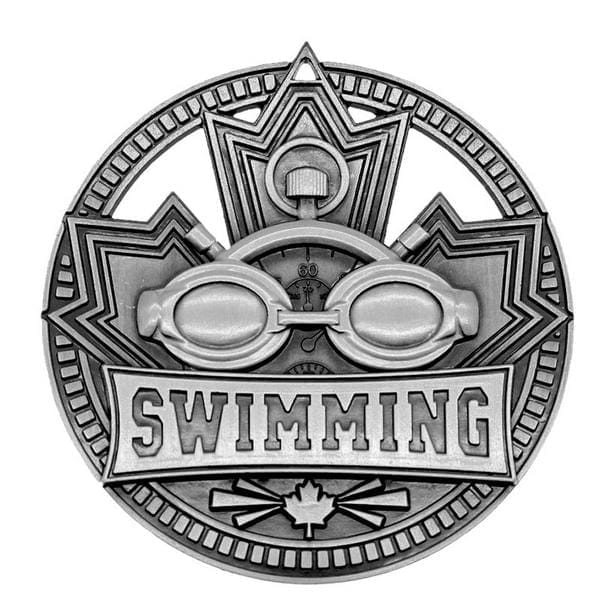 Swimming Medallion Patriot Sport 2 3/4