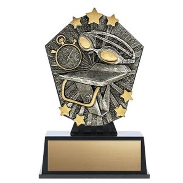 Swimming Trophy - Cosmos Mini - (A3623) - Quest Awards