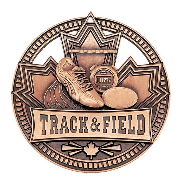Track Medallion Patriot Sport 2 3/4