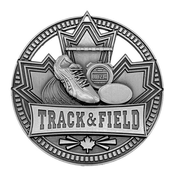 Track Medallion Patriot Sport 2 3/4